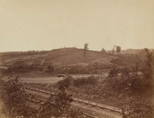 Taistelukenttä Atlantassa,1864 (kuva) tekijältä George N. Barnard