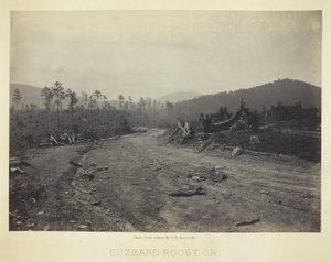 Buzzard Roost, GA tekijältä George N. Barnard