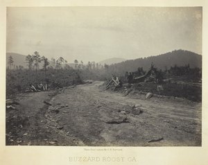 Buzzard Roost, GA, 1866. tekijältä George N. Barnard