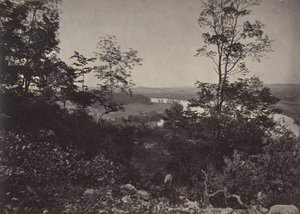 Chattanooga Valley Lookout Mountainilta, 1860-luku. tekijältä George N. Barnard