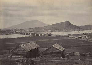 Chattanooga pohjoisesta, 1860-luku. tekijältä George N. Barnard