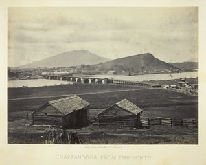 Chattanooga pohjoisesta, 1864. tekijältä George N. Barnard