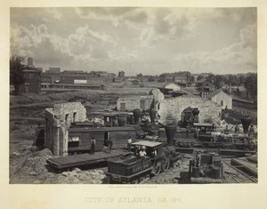 City of Atlanta, GA, nro 1, 1866. tekijältä George N. Barnard
