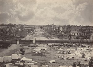 Columbia Capitol-kukkulalta nähtynä tekijältä George N. Barnard