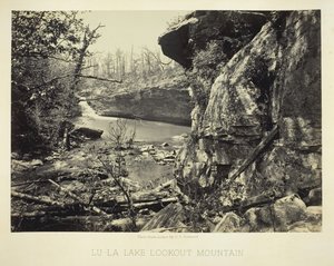 Lu-La Lake Lookout Mountain, 186466. tekijältä George N. Barnard