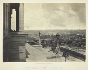 Nashville Capitolilta tekijältä George N. Barnard