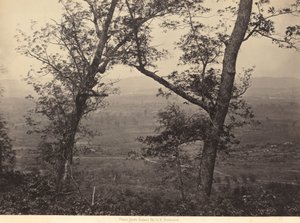 Orchard Knob Mission Ridgeltä,1864-1866 (kuva) tekijältä George N. Barnard