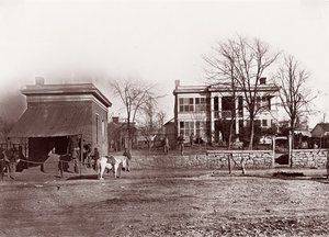Provost Marshalsin päämaja, Chattanooga, n. 1864. tekijältä George N. Barnard