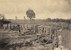 Kapinalliset työt Atlantan edustalla, Georgia, nro 2. tekijältä George N. Barnard
