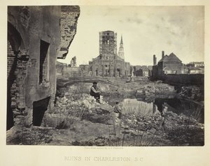Rauniot Charlestonissa, S.C.:ssä, 186566. tekijältä George N. Barnard