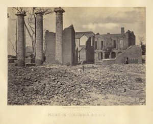 Raunioita Columbiassa, Etelä-Carolinassa, nro 2 tekijältä George N. Barnard