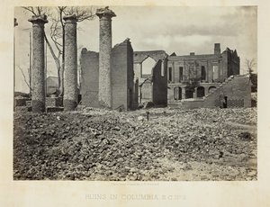 Rauniot Columbiassa, S.C., nro 2, 1865. tekijältä George N. Barnard
