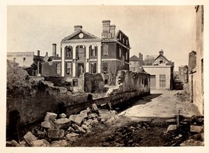 Pinckneyn kartanon rauniot, Charleston, S.C. tekijältä George N. Barnard