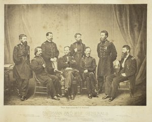 Sherman ja hänen kenraalinsa tekijältä George N. Barnard