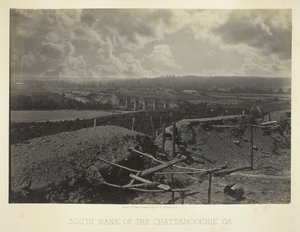 South Bank of the Chattahoochie, Ga., 1866. finlandès tekijältä George N. Barnard