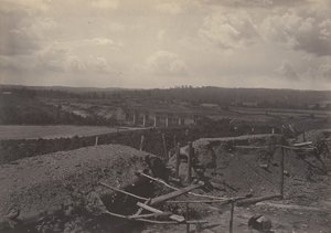 South Bank of the Chattahoochie, Georgia, 1860-luku. tekijältä George N. Barnard