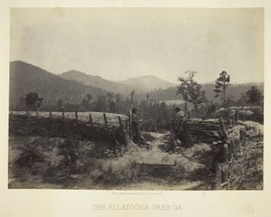 Allatoona Pass, GA tekijältä George N. Barnard