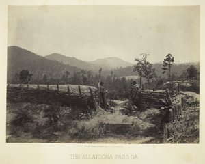 Allatoonan sola, GA, 1866. tekijältä George N. Barnard