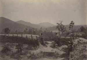 Allatoonan sola, Georgia, 1860-luku. tekijältä George N. Barnard