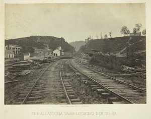 Allatoonan sola, pohjoiseen päin, GA tekijältä George N. Barnard