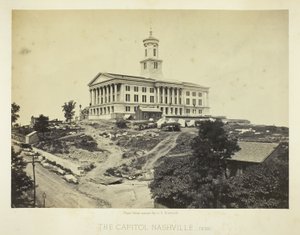 Capitol, Nashville, Tennessee tekijältä George N. Barnard