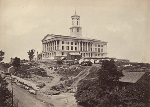 Capitol, Nashville, Tennessee, 1860-luku.