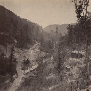 Whiteside Valley sillan alapuolella tekijältä George N. Barnard