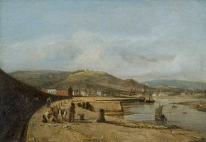 "Swansea läntiseltä laiturilta", 1820 tekijältä George Orleans De La Motte
