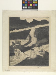 The Bathers (kuivapiste)