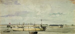 Shannonin hylky Sheernessissä, 4. syyskuuta 1844.