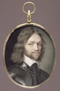 Kenraali Henry Ireton (1611-51) Irlannin parlamentaarinen kenraali ja lordivaramies (wc vellum kortilla)