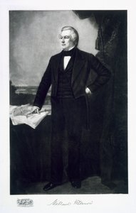 Millard Fillmore, Amerikan yhdysvaltojen 13. presidentti, pub. 1901 (syväpaino) tekijältä George Peter Alexander Healy