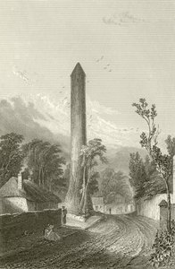Clondalkinin pyöreä torni, Dublin, Irlanti