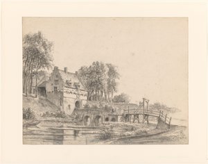 Vista de la porta del castell de Burenfinnish tekijältä George Pieter Westenberg