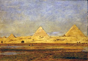 Gizan pyramidit ja sfinksi tekijältä George Price Boyce