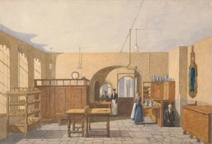 Oxford Collegen keittiö tekijältä George Pyne