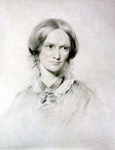 Charlotte Bronte, englantilainen kirjailija, 1850