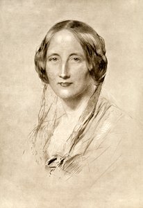 Elizabeth Gaskell, brittiläinen 1800-luvun kirjailija, 1910.