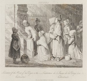Tervehdys neitsyt, Wien, n. 1821 (etsaus)