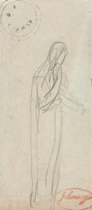Seisova naishahmo tekijältä George Romney