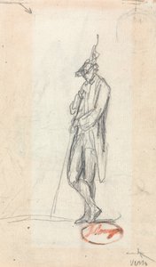 Seisova mieshahmo tekijältä George Romney
