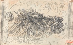 Kristuksen kiusauksen demonien hyökkäys tekijältä George Romney
