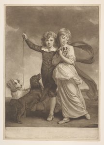 Herra Claveringin lapset tekijältä George Romney