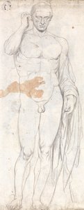 Klassinen miespuolinen alaston tekijältä George Romney