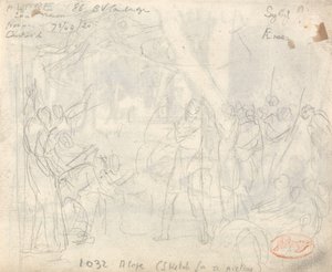 Klassisten hahmojen sommittelu tekijältä George Romney