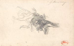 Kirkaskuvat Kristuksen kiusauksesta tekijältä George Romney