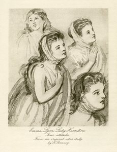 Emma Lady Hamilton tekijältä George Romney