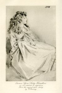 Emma Lady Hamilton tekijältä George Romney