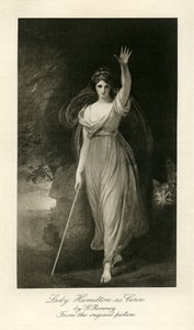 Emma Lady Hamilton tekijältä George Romney