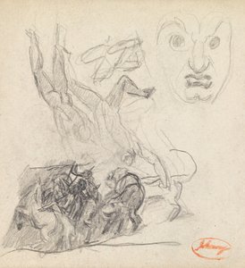 Kuva Sävellystutkimus 21 kasvojen kanssa tekijältä George Romney